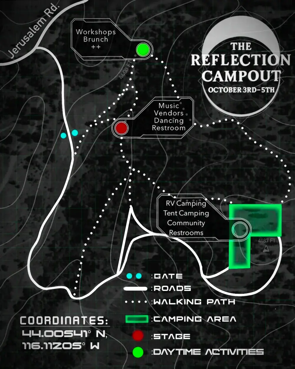 Reflection 2025 Venue Map